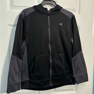 Black and gray kids jacket